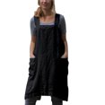 thumbnail image 4 of Faithtur Casual Vintage X Shape Back Sleeveless Cooking Apron with Pockets, 4 of 6