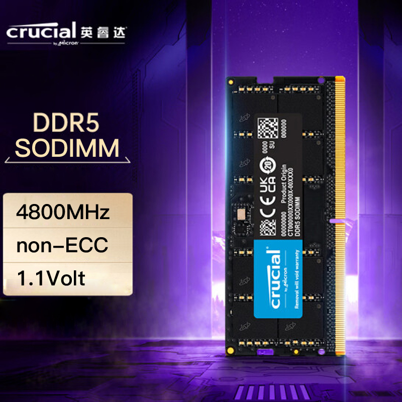RAM 16GB DDR5 4800MHz 5600MHz Laptop Memory 4800MHz 16GBX1P