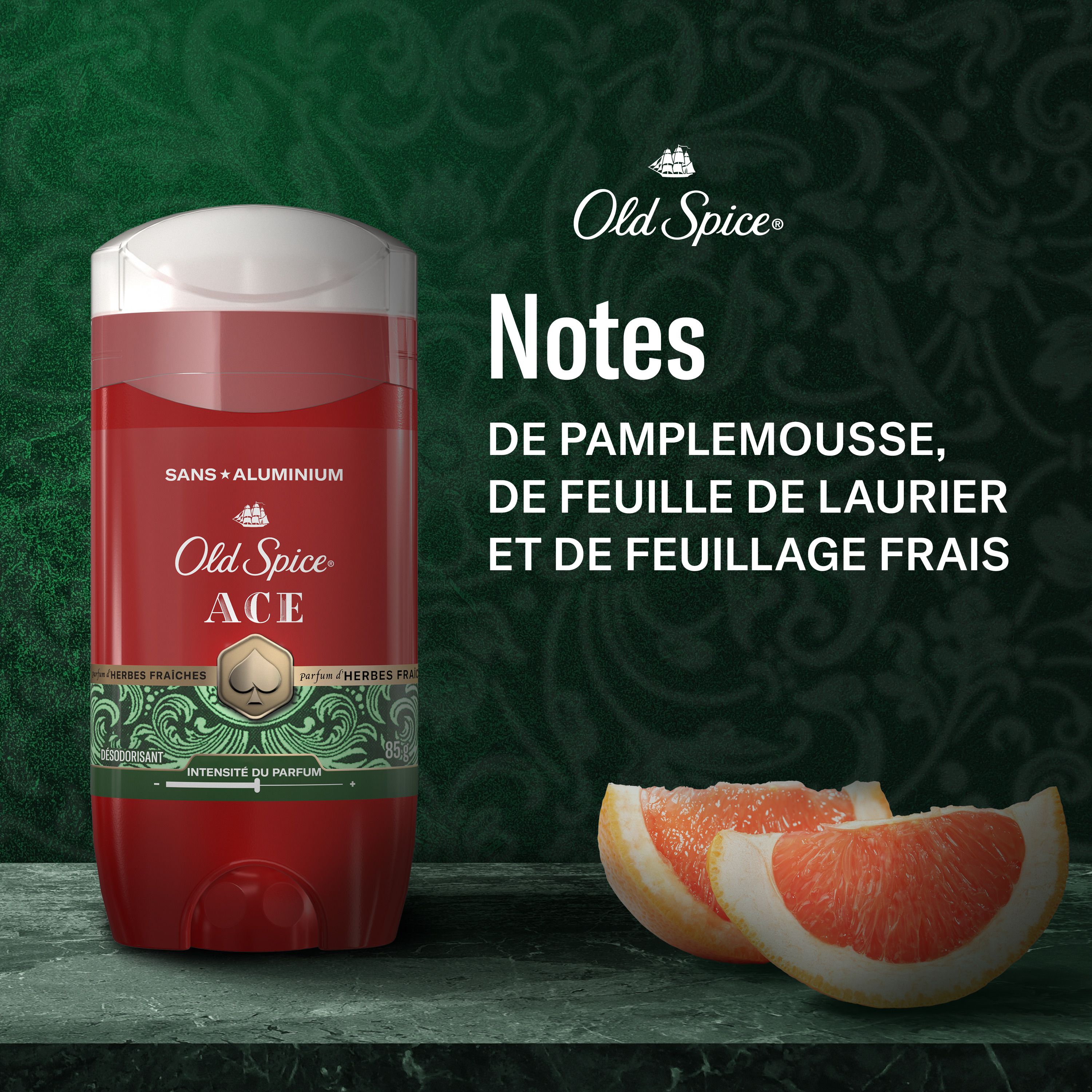 Old Spice Collection Rouge – Désodorisant Ace – 85 g