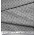 thumbnail image 2 of Soimoi Satin Silk Fabric Geometric Small Print Fabric by The Yard 42 Inch Wide, 2 of 3