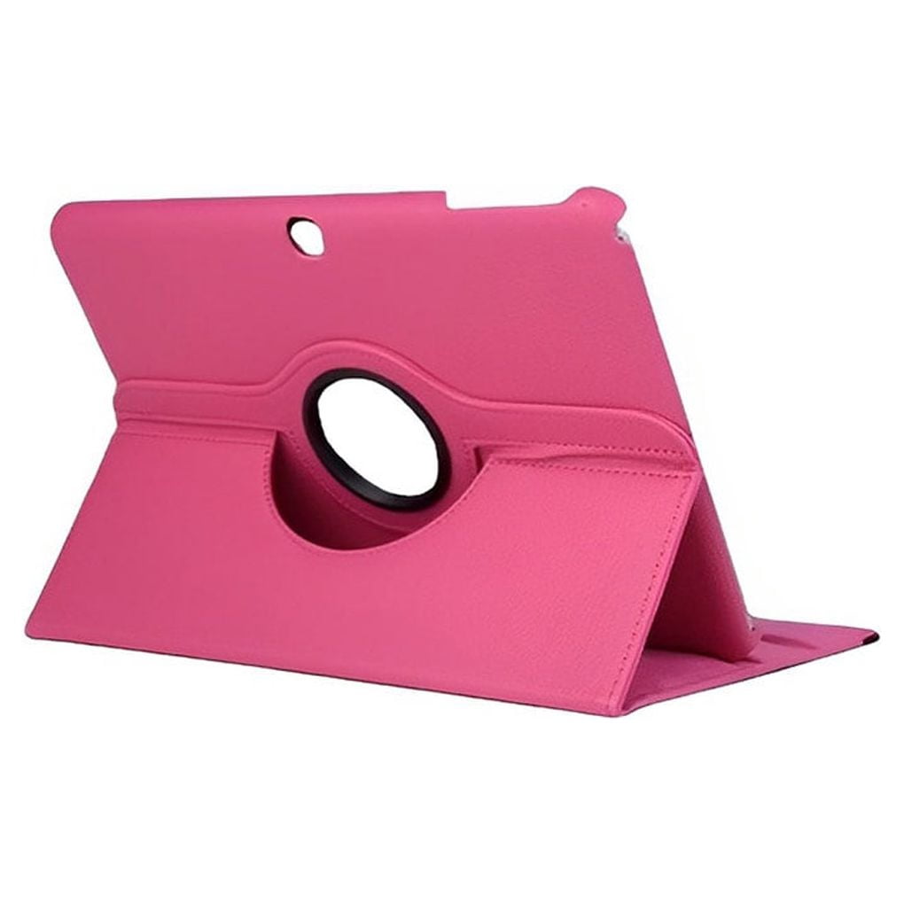 tredstone 10.1 Inch Tablet Cover Anti-scratch Tablets Protector Auto-sleep Stand Shell Case Holder Upgrade Replacement for Samsung Rose Red