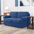 thumbnail image 2 of CHUN YI Stretch Checks Spandex Sofa Cover Separate Backrests Cushions Cover Slipcover, 2 of 5
