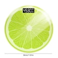 thumbnail image 2 of Weighing Scale for Body Weight with Fruit Patterns Glass Pane Usb Charging and Temperature Measurement Function Maximum Support of 180Kg, 2 of 6