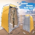 thumbnail image 3 of becaristey Tente de Toilette Portable Tente d'Intimité Automatique à Déploiement Rapide Tente de Douche Extérieure Abri de Pluie pour Toilette de Camping et Plage, 3 of 7