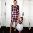 thumbnail image 3 of Vêtements pour Mère-Fille Robe Parent-Enfant Tenues Assorties pour la Famille Bébé Fille, 3 of 7