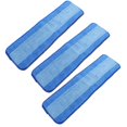 thumbnail image 4 of Domqga 3PCS Wet Dry Dual Use Mop Cloth Refills Reusable Microfiber Mop Pad For Mop Floor Cleaning,Wet Dry Mop Pad,Mop Accessory, 4 of 8