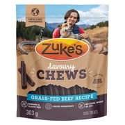 Zuke's Savoury Chews Grass-Fed beef Recipe, Dog Treats, 303 g