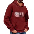 thumbnail image 2 of Styesk Chandails pour Hommes Chandail à Capuche Décontracté Imprimé à Manches Longues pour Hommes, 2 of 3