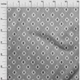 thumbnail image 3 of oneOone Viscose Jersey Gray Fabric African Aztech Sewing Craft Projects Fabric Prints By Yard 60 Inch Wide, 3 of 4