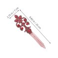 thumbnail image 2 of LOLIPPYY 2pcs Rhinestone Fringe Trim Strips For Clothing Accessories With Red Water Rhinestones For Casual Wear, 2 of 7