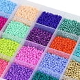 thumbnail image 3 of Kcavykas Clearance Sales,Canada Day,open Season 24 Color Glass Rice Bead Bracelet Necklace Accessories Puzzle Beaded, 3 of 8