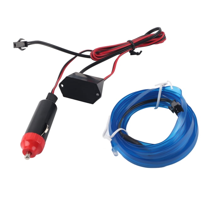 EL Cold Light, Waterproof Car Decorative Light Strip, For Center Console Steering Wheel Instrument Panel Lights Blue