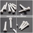 thumbnail image 3 of Shisuyan 6pcs Plastic Guitar Bridge String Pegs Practical String Studs Guitar Accessories, 3 of 8