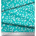 thumbnail image 3 of Soimoi Green Velvet Fabric Cow Animal Skin Printed Fabric 1 Yard 60 Inch Wide, 3 of 3