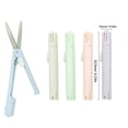 thumbnail image 3 of Binwennn Folding Pen Scissors Student Art Cutting Tools Small Paper Cutting Mini Scissors Manual Account Ceramic Penknife Rainbow Kitchen Wall Hanging Plate Rack, 3 of 6
