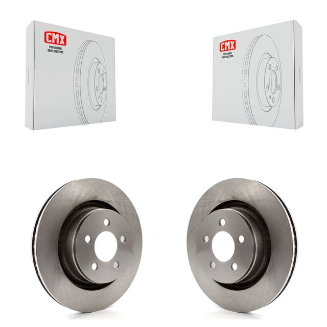CMX Front Disc Brake Rotors Pair for Car Jeep Liberty Dodge Nitro with 332mm Diameter Rotor K8-100242