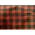 thumbnail image 4 of oneOone Cotton Silk Fabric Tartan Check Printed Craft Fabric BTY 42 Inch Wide, 4 of 4