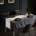 thumbnail image 4 of Yhmxh Table Runner,Table Cloth Easter Bunny Eggs Polyester Cotton Printed Table Flag Table Decoration Desk Mat, 4 of 5
