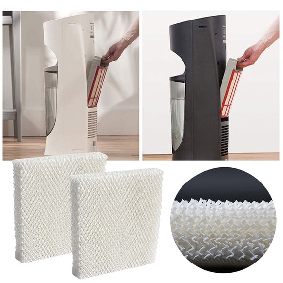 Humidifier Filter Replacement Parts for HEV615 HEV620 HFT600 HFT600T - Strainers Filtration Accessory for Improved Purification 2PCS