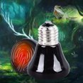 thumbnail image 3 of Ceramic Heat Lamp, Reptile No Light Emitting Heat Bulbs Basking Bulb Light Heat Lamp for Reptiles Amphibian Chicks, 3 of 8