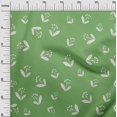 thumbnail image 3 of oneOone Cotton Poplin Green Fabric Floral Sewing Craft Projects Fabric Prints By Yard 42 Inch Wide, 3 of 4