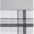 thumbnail image 2 of Mainstays Grey Plaid Comforter Double/Queen, 2 of 4