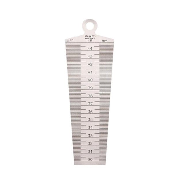 Engine measuring tool feeler gauge thickness measuring tool wedge-shaped triangle feeler gauge