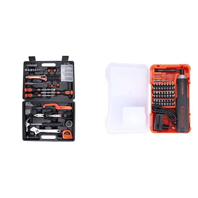 Bmt126c Hand Tool Kit For Home & Diy Use -126-Piece | Includes Screwdriver, Wrench, A Compact, Lightweight & Perfect Tool Kit, Screw Bit | For Household Diy Tasks & Accessories Toolkit