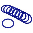 thumbnail image 1 of Unique Bargains 6cm Plastic Carnival Ringtoss Rings Hoop Party Favor Game, Blue 24 Pack, 1 of 5