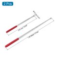 thumbnail image 2 of Unique Bargains 5 Feet Extendable Portable Telescopic Handheld Tour Flag Pole, Red 2 Pack, 2 of 6