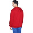 thumbnail image 4 of American Apparel Sweat à Capuche Zippé en Polaire Flex Unisexe, L, Rouge, 4 of 6