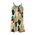 thumbnail image 4 of LOVZFMLL Robes Robe de Plage pour Femmes Vêtements de Plage Décontractés Vacances Robes d'Été Courtes, 4 of 5