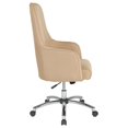 thumbnail image 3 of Albi Home and Office Upholstered High Back Chair in Beige Fabric, 3 of 4