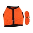 thumbnail image 1 of Wweixi Wide Application Small Pet Harness Fashionable And Cute Breathable Orange L, 1 of 1