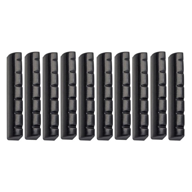 MYG 10 PCS Guitar Bone String Nut 43mmx6mmx8.4mm Luthier Saddle Bridge ST DIY