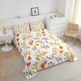 thumbnail image 4 of Erosebridal Autumn Fall Bedding Twin Comforter Set For Teens,Floral Flower Down Comforter,Botanical Decor,Lightweight,2-Piece, 4 of 8