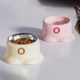 thumbnail image 4 of TIELUTT Bol d'Alimentation pour Chat avec Base Robuste Grand Bol pour Chien pour Ralentir l'Alimentation Bols de Nourriture pour Chien en Acier Inoxydable avec Support Bol d'Alimentation pour Litière de Chiot Mangeoire Lente Bols pour Chien Mangeoire Lente en Céramique C, 4 of 6