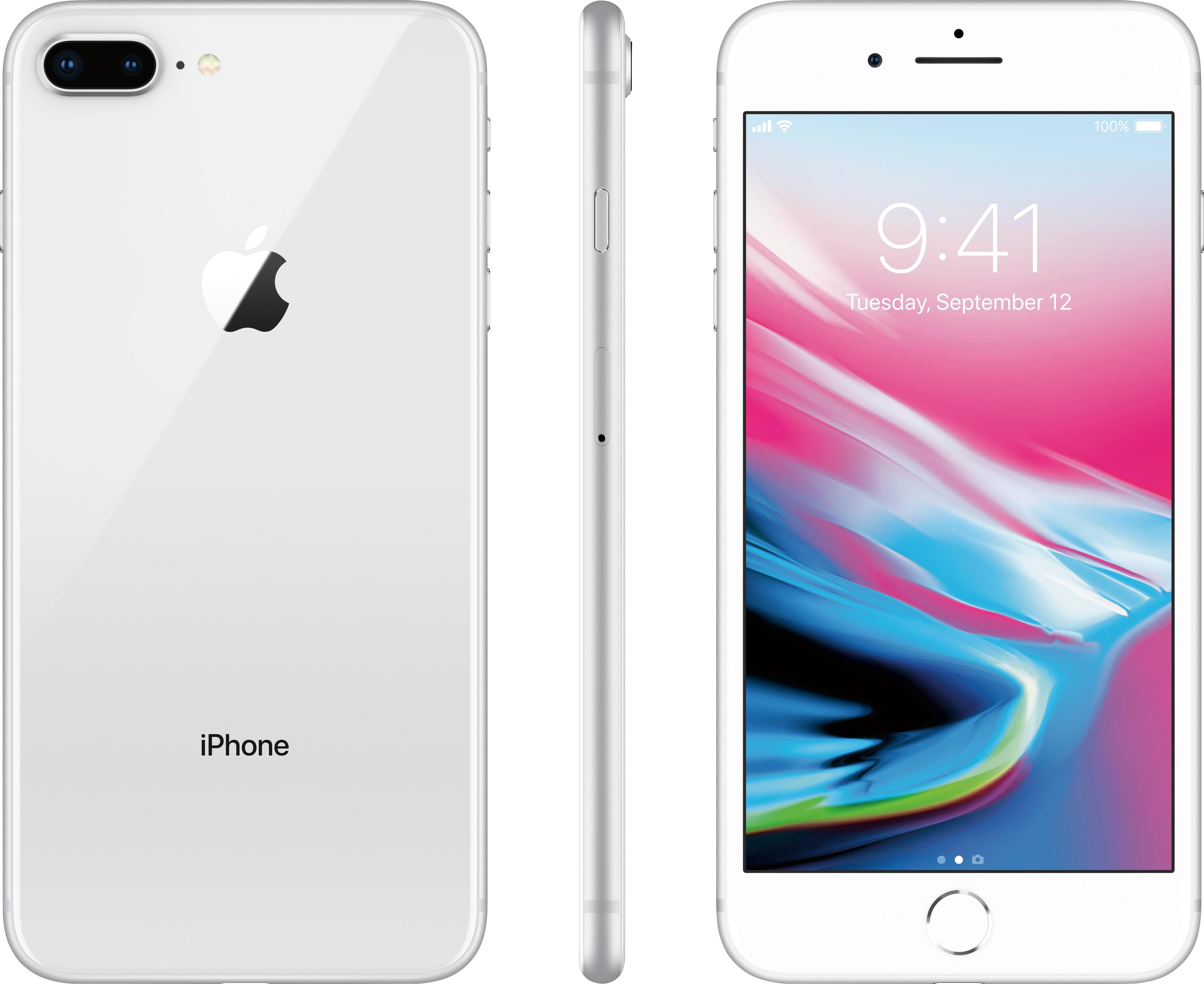 Restored Apple iPhone 8 Plus 256GB, Silver (Refurbished) - Walmart.ca