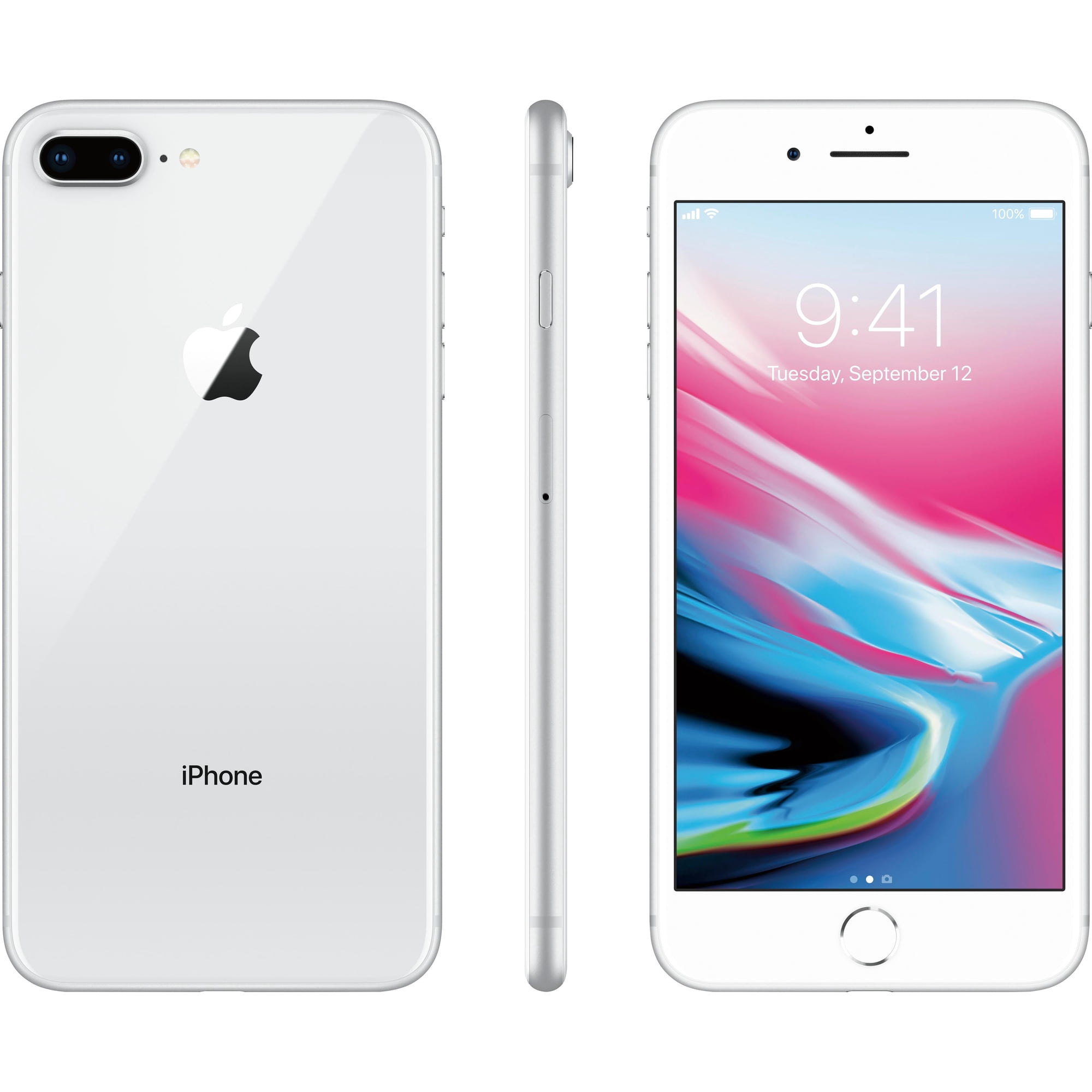Restored Apple iPhone 8 Plus 256GB, Silver (Refurbished) - Walmart.ca