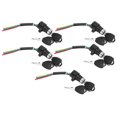 thumbnail image 1 of Fosa 5Set Electric Bicycle Electric Scooter Power Supply Lock Key Switch Electric Door Lock,E‑Bike Electronic Lock Switch,Electric Bicycle Power Supply Lock, 1 of 8