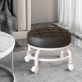 thumbnail image 4 of Dvkptbk Wheeled Low Stool for Home Use Universal Wheel Doorway Lazy Man Shoe Stool Multifunctional Seamstress Wheelchair Sitting Stool Small Stool Small Stools Home Essentials, 4 of 8