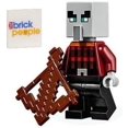 thumbnail image 2 of LEGO Minecraft: Pillager Minifigure with Training Dummy, 2 of 6