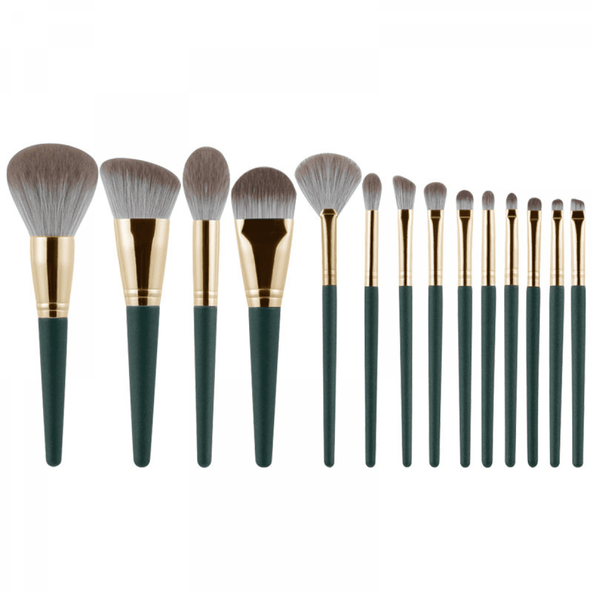YSTINNG 14 Makeup Brushes Makeup Brush Set Premium Synthetic Foundation Concealers Eye Shadows Make Up Brushes set A311-001