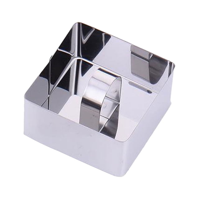 EGNMCR Baking Tools Stainless Steel Cake With Push Sushi Cutting Tool Baking mold