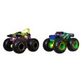 thumbnail image 1 of Hot Wheels Monster Trucks Roarin' Rumble Scorpedo Radiated Scorpion vs Pure Muscle Hydra 2pk, 1 of 6