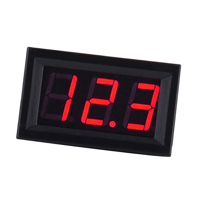 -120V Mini 3 Digit Digital Red LED meter Meter Panel Car