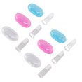 thumbnail image 4 of Baby Finger Toothbrush, Toddler Finger Toothbrush Soft Bristles Free From BPA Separate Storage Box  For Early Oral Hygiene Training, 4 of 8