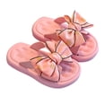 thumbnail image 2 of TopLLC Printed Girls Slippers With Large Bow And Thick Sole Two Fashionable External Slippers Kid Shoes, 2 of 3