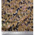 thumbnail image 1 of Soimoi Georgette Viscose Fabric Animal Skin Texture Print Fabric by Yard 42 Inch Wide, 1 of 3
