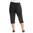thumbnail image 2 of Just My Size Womens French Terry Capris, 3X, Light Steel, 2 of 4